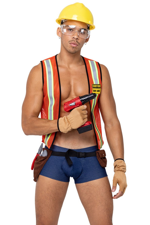 Men's Construction Hard-Worker Costume