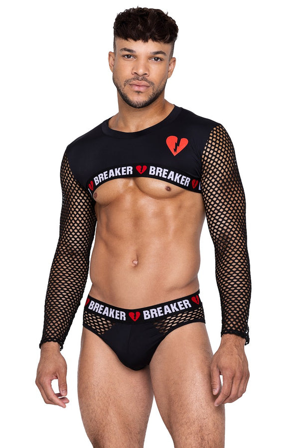 Heartbreaker Mens Crop Top