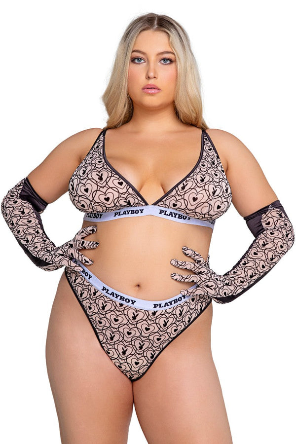 Playboy Bunny Sport Set Plus Size