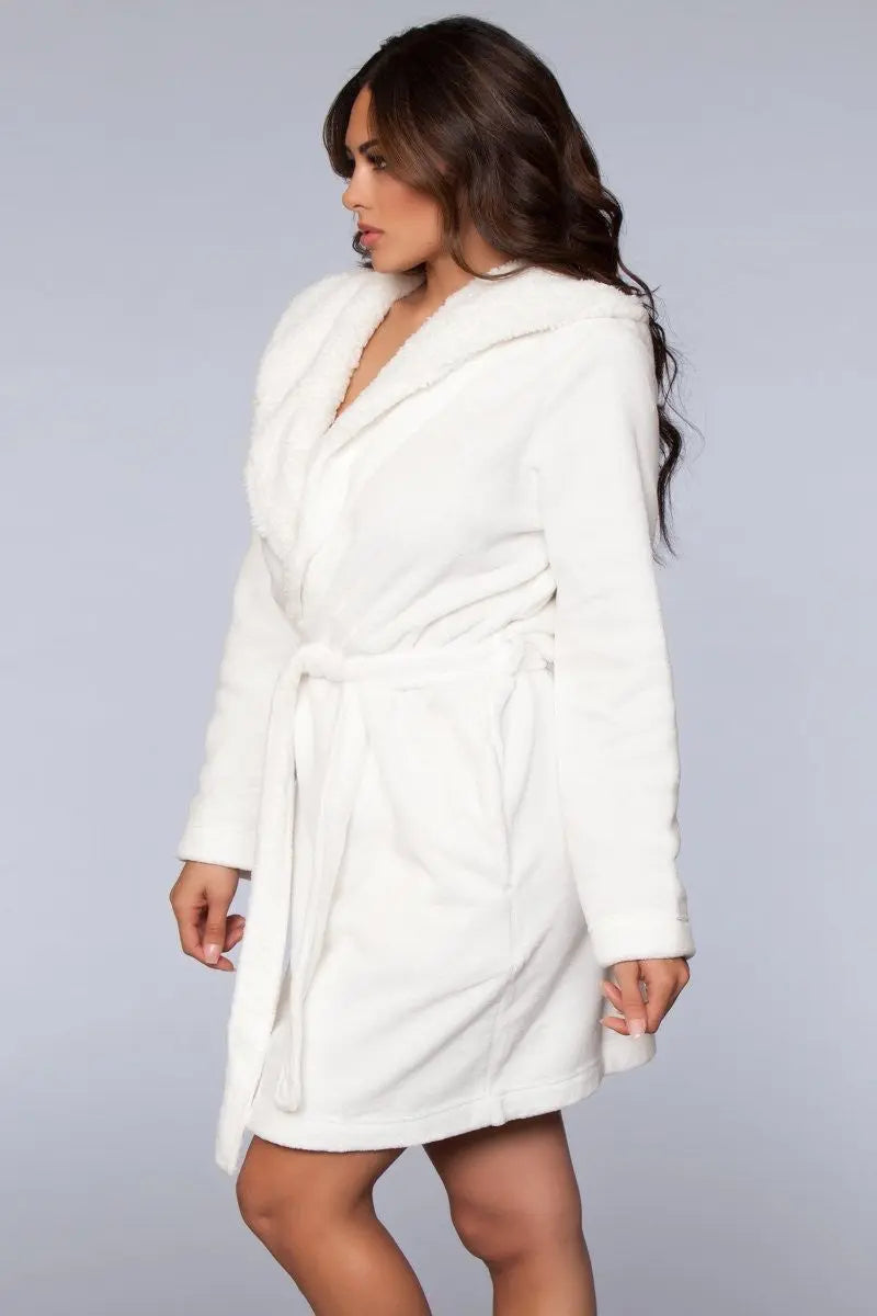 Janet Fleece Robe BeWicked - HOOSTLER