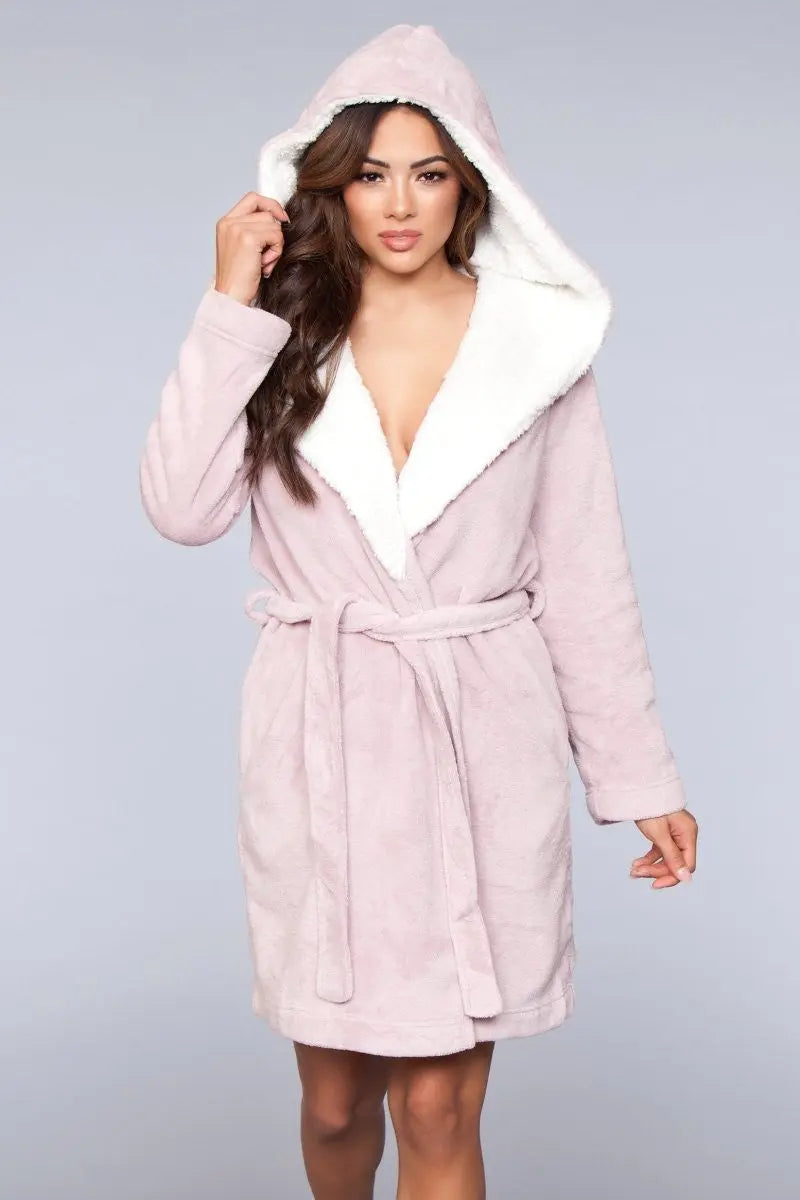 Janet Fleece Robe BeWicked - HOOSTLER