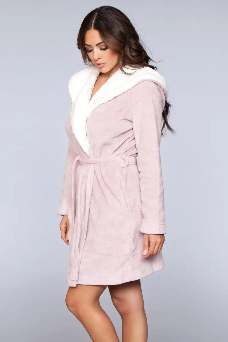Janet Fleece Robe BeWicked - HOOSTLER