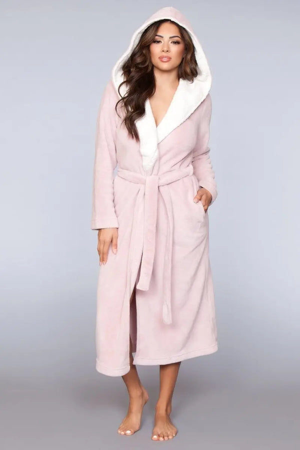 Janette Fleece Midi Robe BeWicked - HOOSTLER