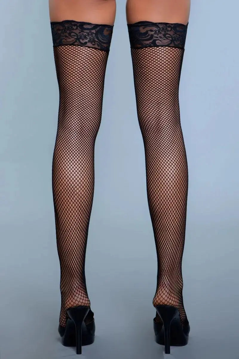 Kiss Goodnight Thigh Highs BeWicked - HOOSTLER