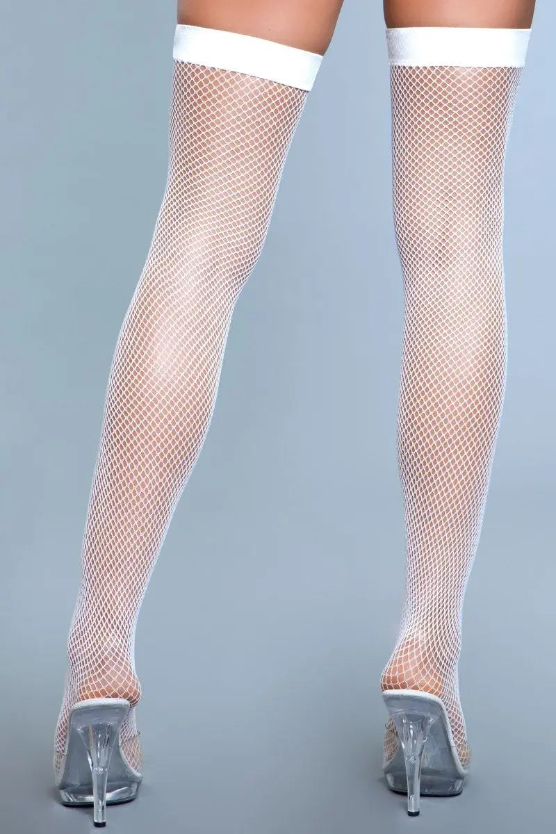 1931 Nylon Fishnet Thigh Highs BeWicked - HOOSTLER