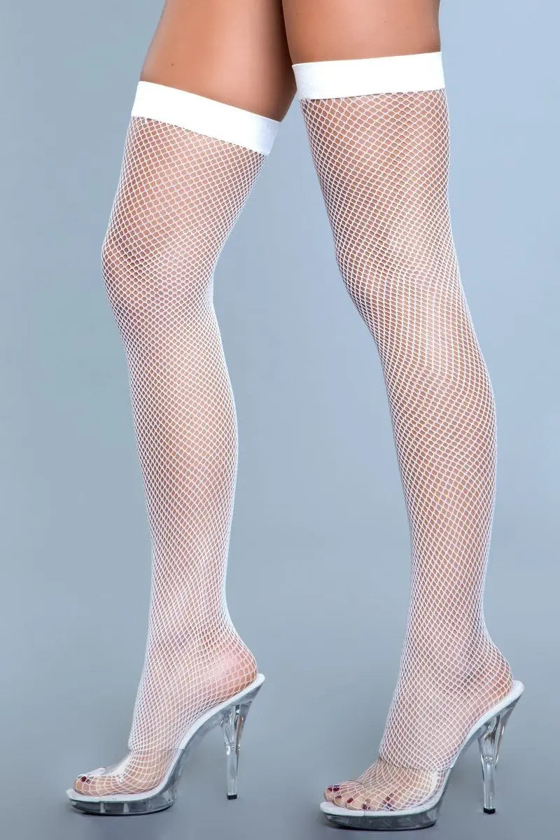 1931 Nylon Fishnet Thigh Highs BeWicked - HOOSTLER