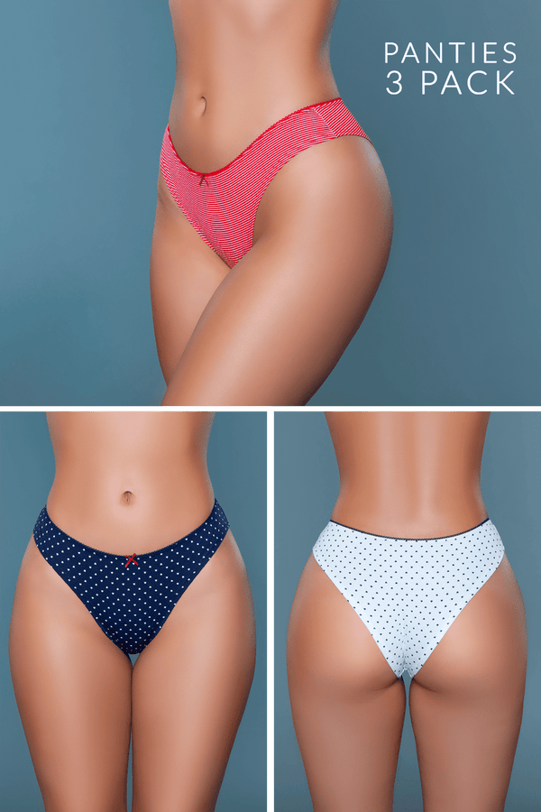 Talia Brief Mixed 3 Pack
